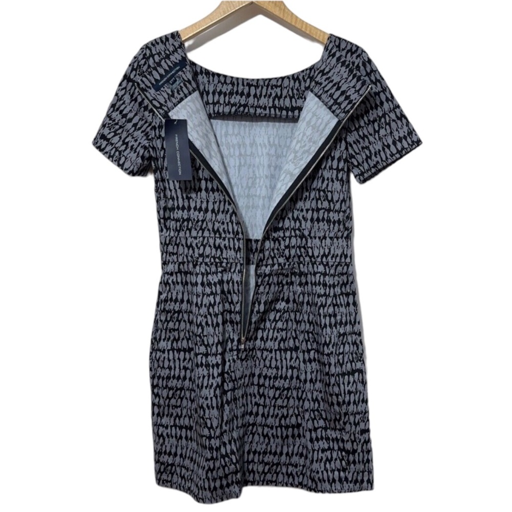 NWT French Connection Mini Dress Womens Size 6 Fall Casual - Picture 4 of 5